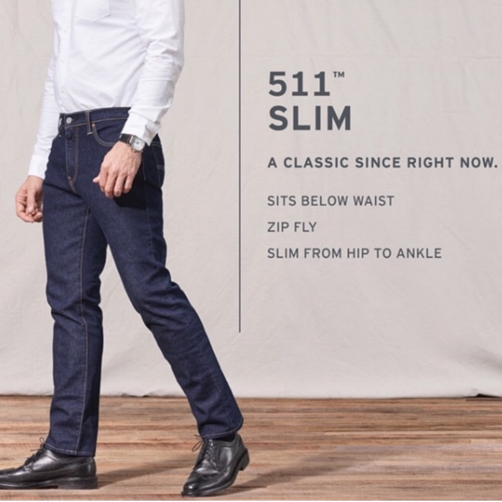 Men’s Levi’s 511 32x32 Denim Jeans